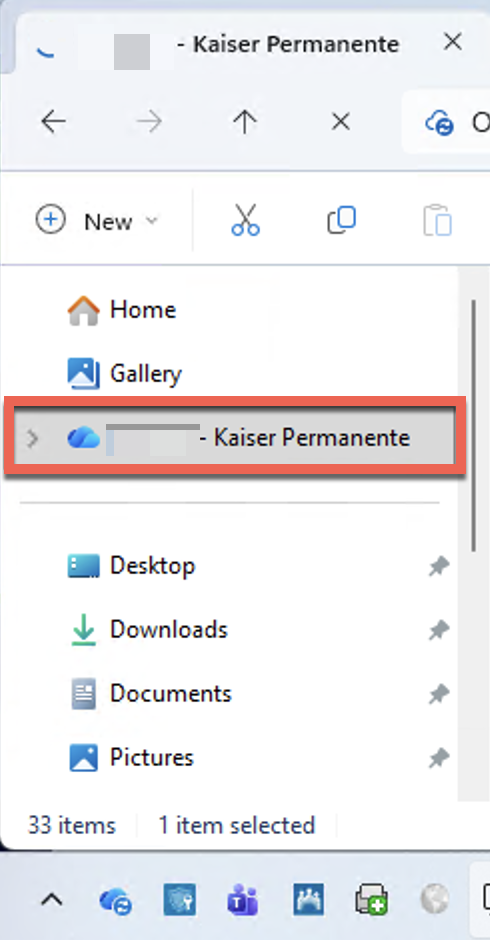OneDrive Windows Setup Screenshot